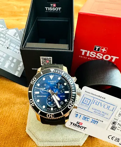 TISSOT SEASTAR 1000
CHRONOGRAPH
T120.417.17.041.00