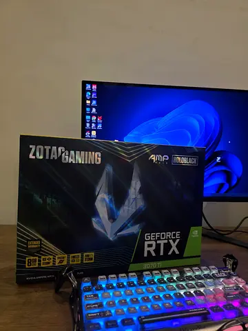 RTX 3070 TI 8GB ZOTAC WITH BOX CLEAN DELIVERY AVAILABLE