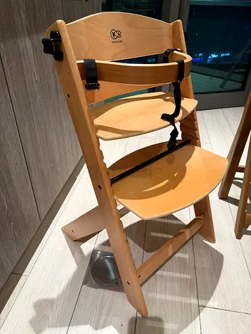 Kinderkraft Enock Wooden High Chair