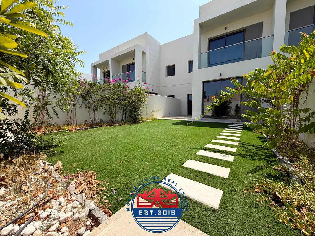 Front of Community Center very Hot price and Prime Location 2BR with beautiful Garden for Rent in Yas Acres