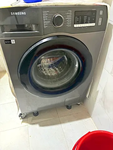 Samsung 8 Kg Front Load Washing Machine With Hygiene Steam, Eco Bubble, Drum Clean With Digital Inve