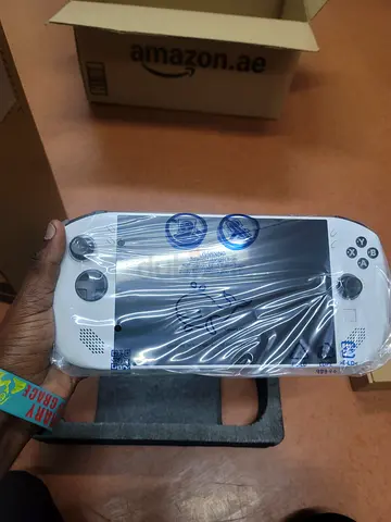 White Legion go S Handheld with Screen protector and cover case. Windows 11 Home. Microsoft Gamepass