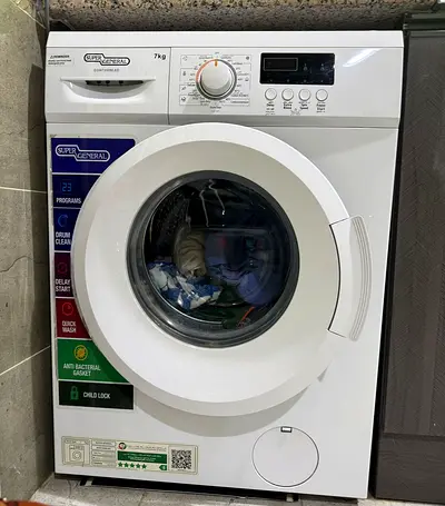 Super General 7kg Front Load Washing Machine - Good Working Condition