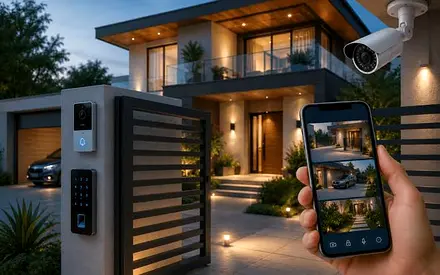 حوّل فيلتك إلى منزل ذكي مع شركة الرؤية الإلكترونية - Smart Home Automation