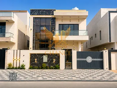 فيلا جاهزة للسكن، تشمل رسوم التسجيل والتكييف. تقع بالقرب من شارع الشيخ محمد بن زايد.