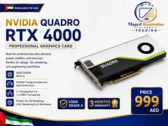 NVIDIA Quadro RTX 4000 8GB GDDR6 Professional GPU