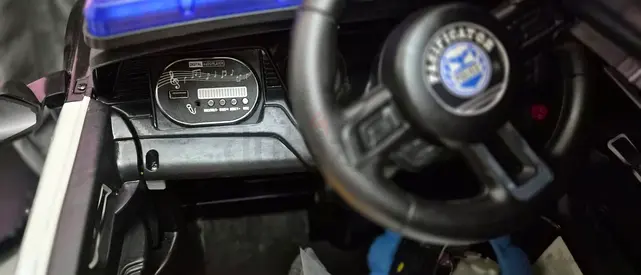Kids Ride-On Police Car Toy