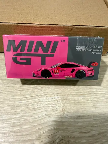 Mini GT Porsche 911 GT3 R 1:64 Diecast Car - New Sealed Pink