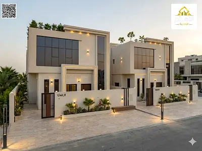 للبيع فيلا فاخره بسعر شامل رسوم التسجيل قابل للتفاوض موقع قريب الخدمات وشارع الامارات 611