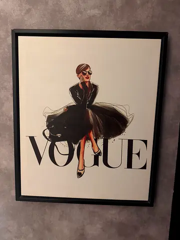 Vogue wall Frame - Black 64*54cm