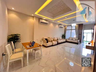 Furnished villa with electricity, water, and air conditioning, with a garden, for sale directly fro