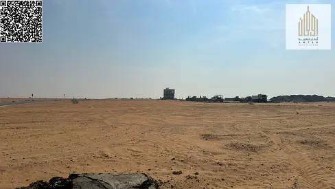For sale: residential and investment land in the Basateen Al Surah project. The land is 500 meters away from the University of Umm Al Quwain.