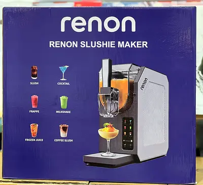 Renon Professional Slushie Maker SIM1901, 250W Rapid Cooling, 1.9L Capacity, 6 Presets, Frozen Drink