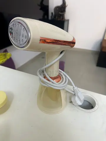 Handheld Garment Steamer - Light Cream, Good Working Condition