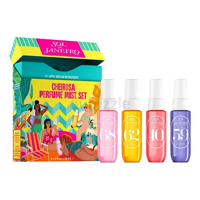 Sol de Janeiro Cheirosa Perfume Mist Set | Travel Size Mini Fragrances (4 x 30ml) ...