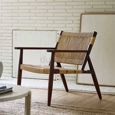 Morton Woven Show Wood Chair