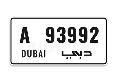 Special Code A Car Plate