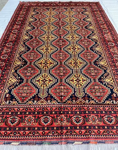3x2 meter | Handmade Afghan Carpet | High quality Handmade Biljik rug