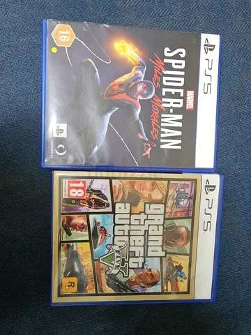 PS5 Games: Spider-Man Miles Morales Grand Theft Auto V