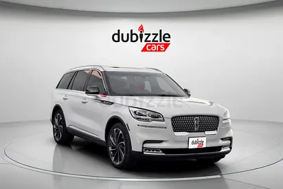 AED 1672/month | 2020 Lincoln Aviator  | GCC Specs | Ref#479018