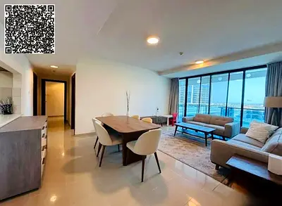 LUXURY SPECIOUS BRAND 3 MASTER BEDROOMS APARTMENT FULLY FURNISHED AVAILABLE FOR RENT IN Al MINA AL