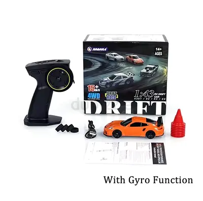 Brand new 1:43 scale RC drift car, unused.