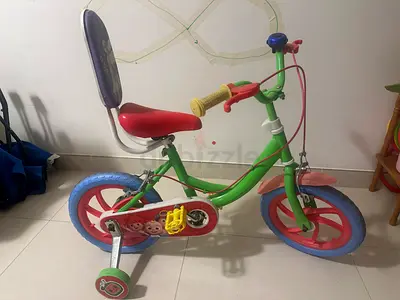Kids 12-inch Bicycle with Training Wheels — Good Condition