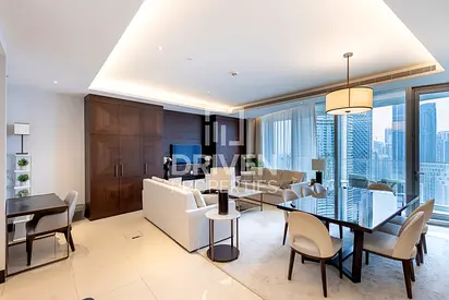 Burj Khalifa View | Fully Furnished Apt | Vacant