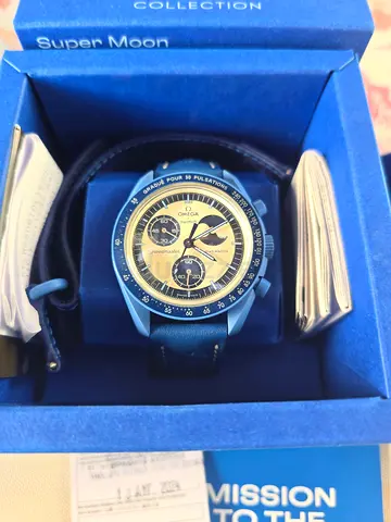 Omega x Swatch Mission to the Super Blue Moonphase | Full Set | Excellent Condition | Ltd Edition