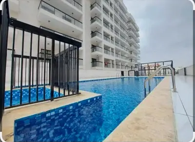FULLY FURNISH 1 BEDROOM WITH 2 BATHROOMS GYM POOL 1 COVERED PARKING ON PRIME LOCATION CONTACT US NOW