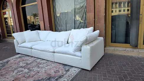 Excellent condition Marina home Luscious feather filled sofa
