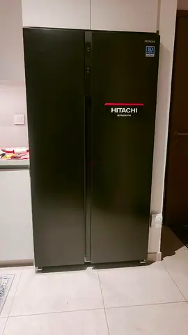 Hitachi Side-by-Side Refrigerator - Excellent Condition