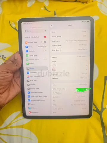 iPad Pro 11-inch (3rd gen) 128GB Wi‑Fi + Cellular - Good Condition m1 chip