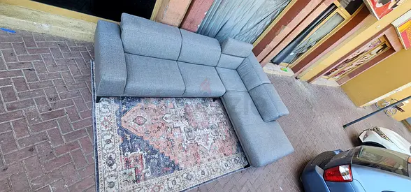 Natuzzi Italian L Shape Sofa