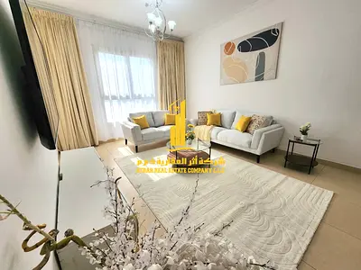 شقه فاخره ثاني ساكن غرفه وصاله مع بلكونه.عجمان ابراج الياسمين. مفروش بالكامل للإيجار الشهري✨الإيجار يشمل الفواتير والإنترنت وموقف