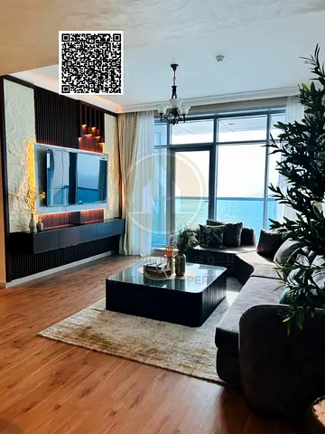 Apartment for sale Ajman, Ajman Corniche apartment, Two bedroom apartment, Sea view apartment, Fully furnished apartment, Residence Towers Ajman, Luxu