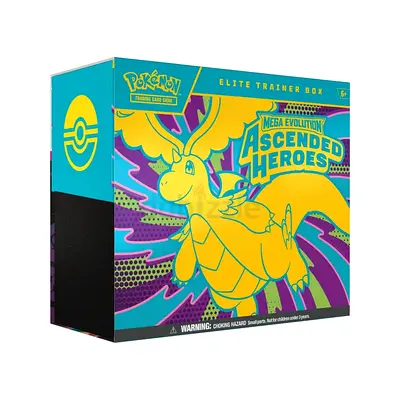 Pokemon Ascended Heroes Elite Trainer Box ETB