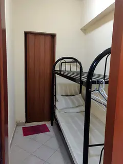 Furnished Small Room with attached bathroom for rent Opp. Sahara Center! AED 1100 (All Inclusive)