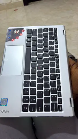 Lenovo Yoga convertible laptop - light silver (used)