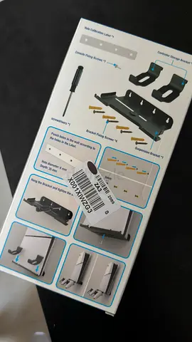 PS5 Wall Mount Bracket with Hardware (new in box)