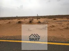 Golden price 183 AED per sq ft industrial plot Emirates industry city - Sharjah freehold for Arabs