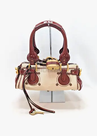 Authentic Chloe Mini Paddington Leather Shoulder Bag