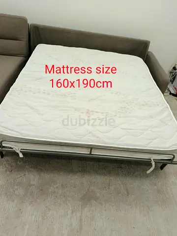 Expensive quality marina home lshape Sleeper Sofabed with storage