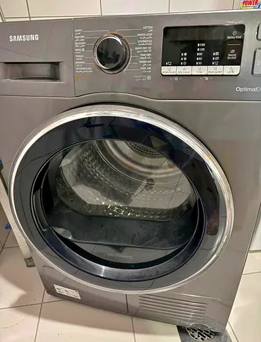 Samsung 8 Kg Dryer, DV80TA020AX, With Optimal Dry, Heat Pump Tumble Dryer