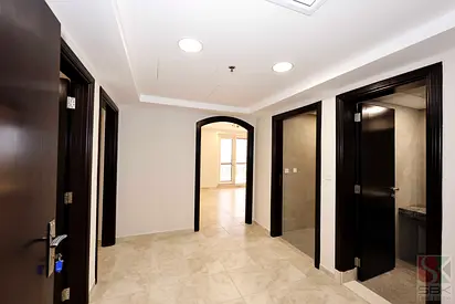 Luxury Unfurnished 3BR + Maid | Stunning Sea View | High Floor | Prime Family Building