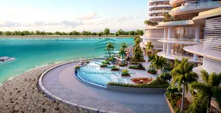 PRIVATE BEACH - NEAR CASINO - 2500 AED PER SQFT