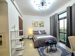 Fully furnished studio premium community/// modern life style rent just 37k