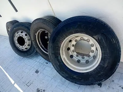 Original Volvo FH Tyres Rims available for sale.