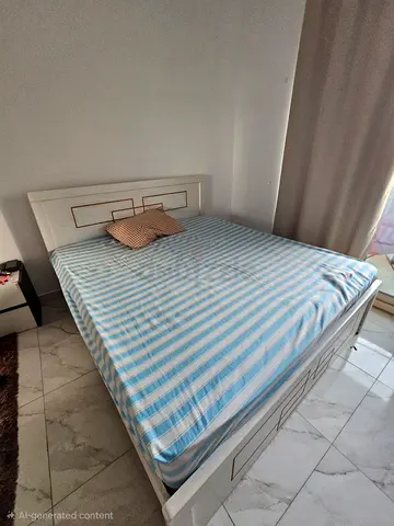 King Bed + Mattress + 1 comode + Dressing Table