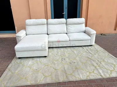 Excellent ikea lidhult L shape sofa bed with mattress